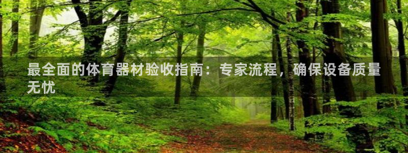 耀世娱乐如何登录平台号：最全面的体育器材验收指南：专