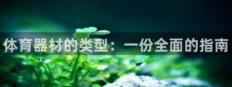 耀世平台代理怎么样：体育器材的类型：一份全面的指南