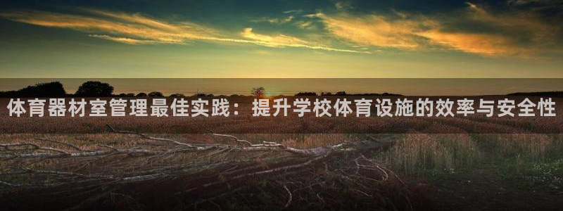 耀世娱乐提现失败：体育器材室管理最佳实践：提升学校体