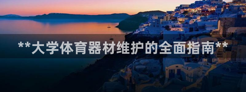 耀世娱乐中国创新：**大学体育器材维护的全面指南**