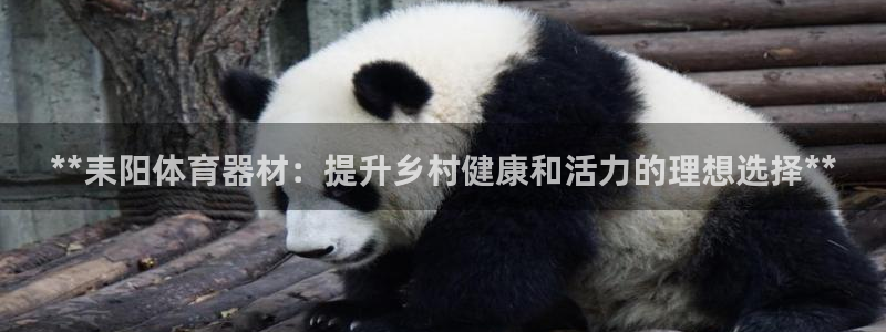 耀世平台注册开户要求：**耒阳体育器材：提升乡村健康