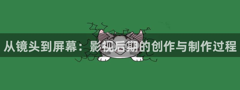 3751樱桃视频：从镜头到屏幕：影视后期的创作与制作过程